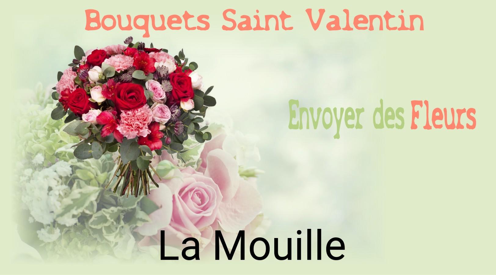 Roses de Saint-Valentin livrées à La Mouille